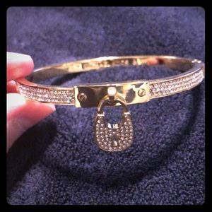Michael Kors Lock Bangle Bracelet